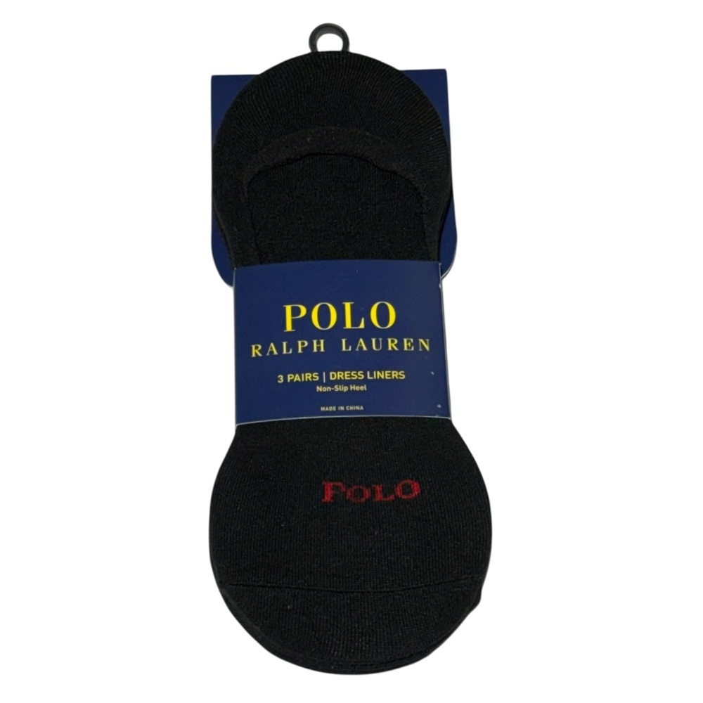 Polo by Ralph Lauren 3 Pairs Dress Liners‎